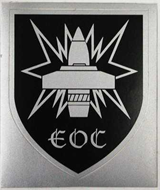 Aufkleber „EOC“